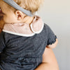 Cotton Muslin Fleece Bandana Bibs: Vintage Floral - DIGS
