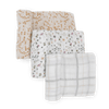 Cotton Muslin Swaddle 3 Pack: Garden Bees - DIGS