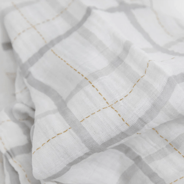 Cotton Muslin Swaddle 3 Pack: Garden Bees - DIGS