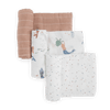 Cotton Muslin Swaddle 3 Pack: Mermaids - DIGS