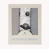 Cotton Muslin Swaddle 3 Pack: Planetary - DIGS