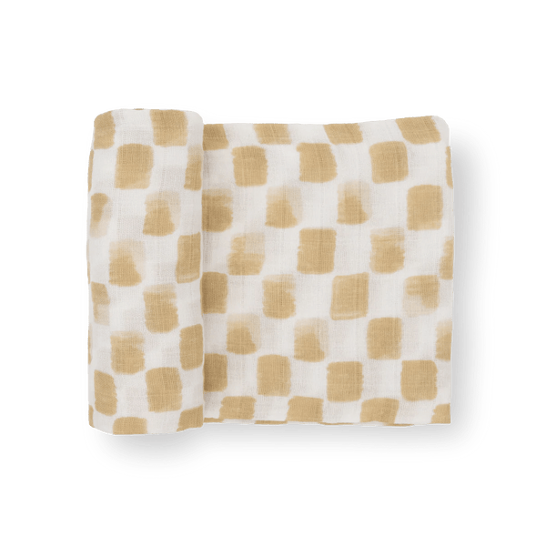 Cotton Muslin Swaddle: Adobe Checker - DIGS
