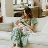 Cotton Muslin Swaddle: Animal Crackers - DIGS
