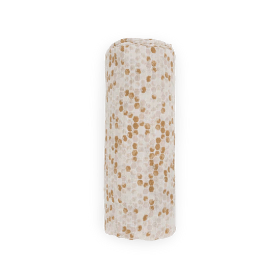 Cotton Muslin Swaddle: Honeycomb - DIGS