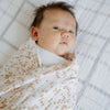 Cotton Muslin Swaddle: Honeycomb - DIGS