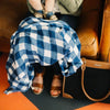 Cotton Muslin Swaddle: Jack Plaid - DIGS