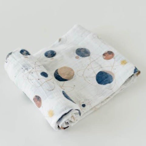 Cotton Muslin Swaddle: Planetary - DIGS