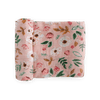 Cotton Muslin Swaddle: Vintage Floral - DIGS