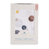 Cotton Percale Crib Sheet: Planetary - DIGS