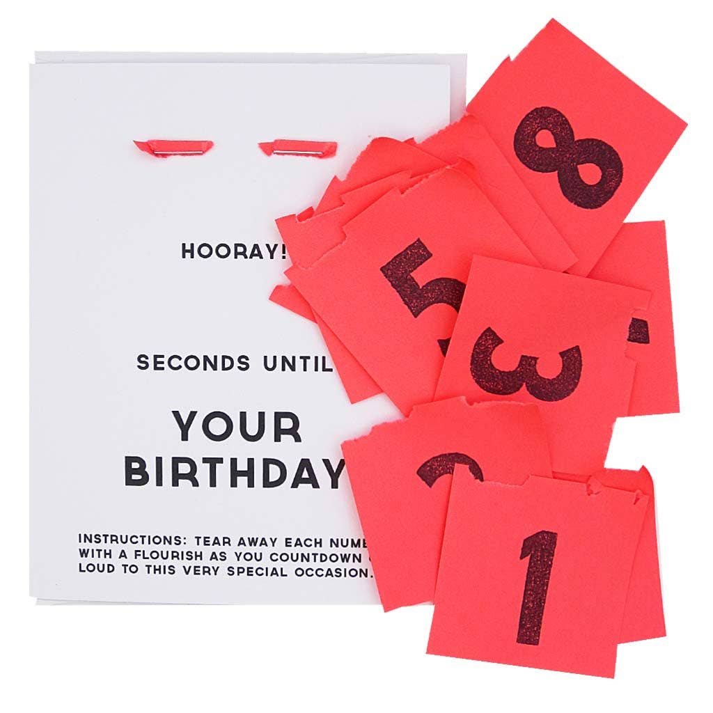 Countdown Birthday Card - DIGS