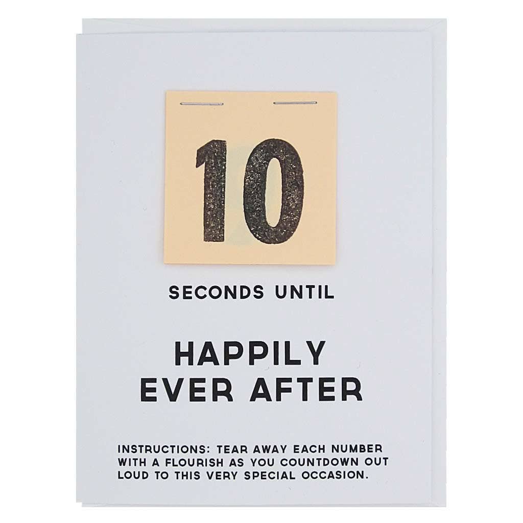 Countdown Wedding Card - DIGS