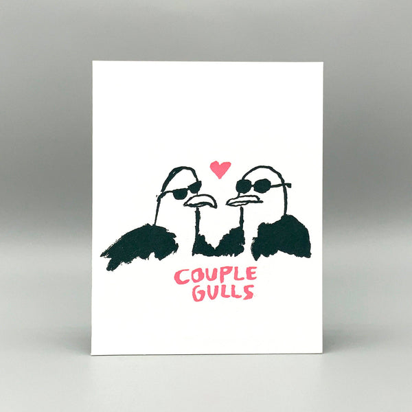 Couple Gulls Card - DIGS