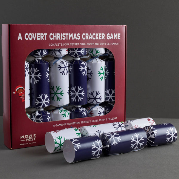 Covert Game Christmas Crackers, Set/6 - DIGS