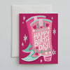 Cowgirl Boot Birthday Card - DIGS