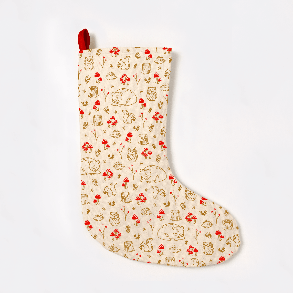 Cozy Animals Stocking - DIGS