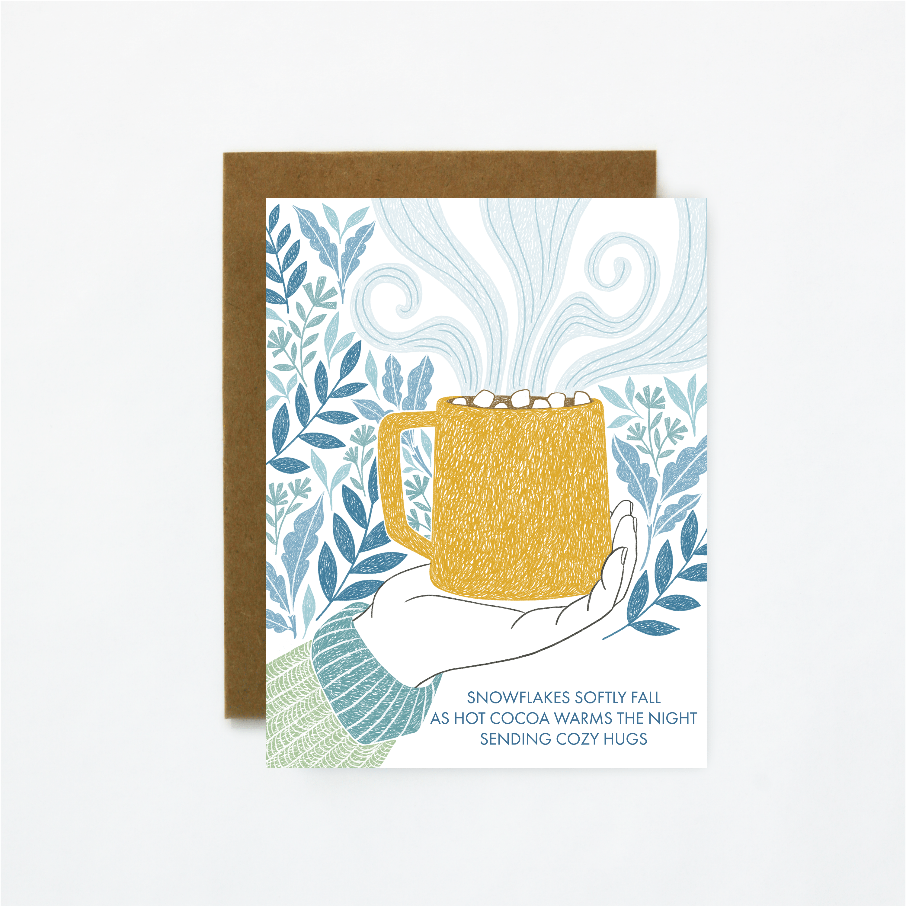 Cozy Hugs Holiday Card - DIGS