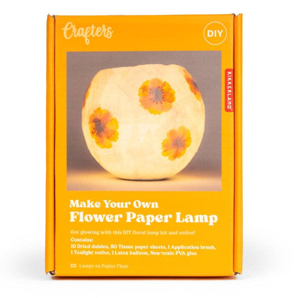 Crafters Flower Paper Lamp Kit - DIGS