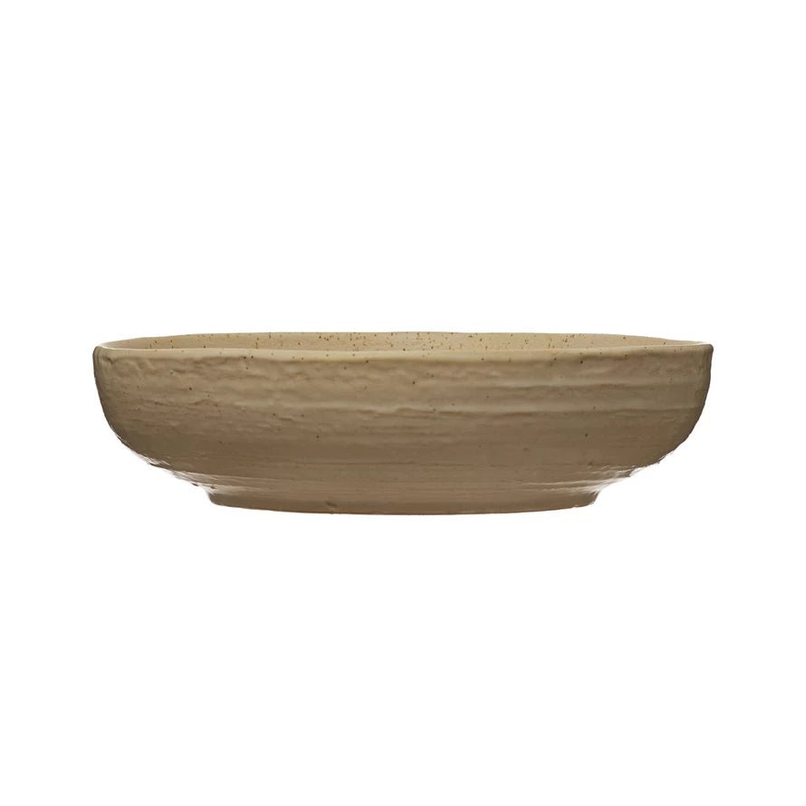 Cream Colored Speckled Bowl - DIGS