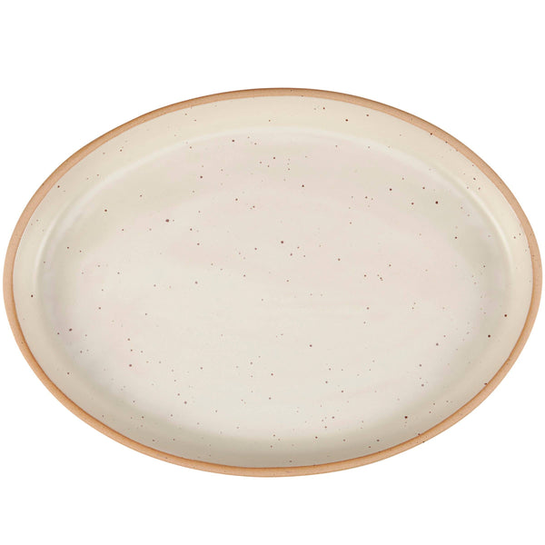 Cream Cottage Oval Platter - DIGS