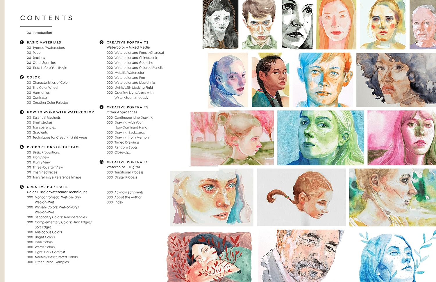 Creative Portraits in Watercolor - DIGS