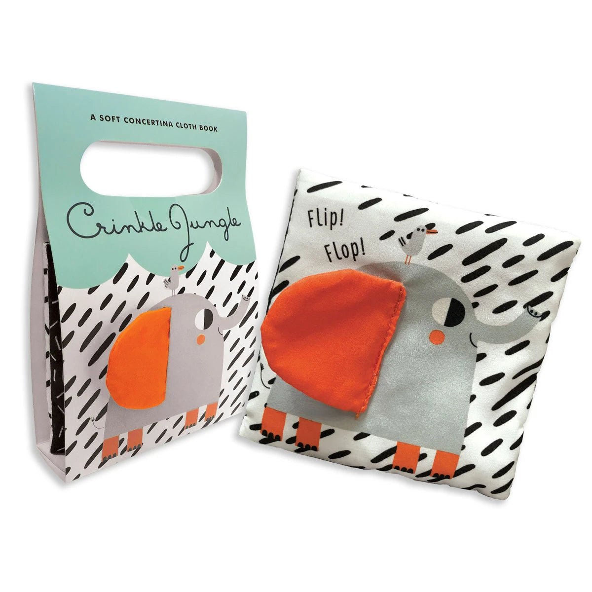 Crinkle Jungle Infant Book - DIGS