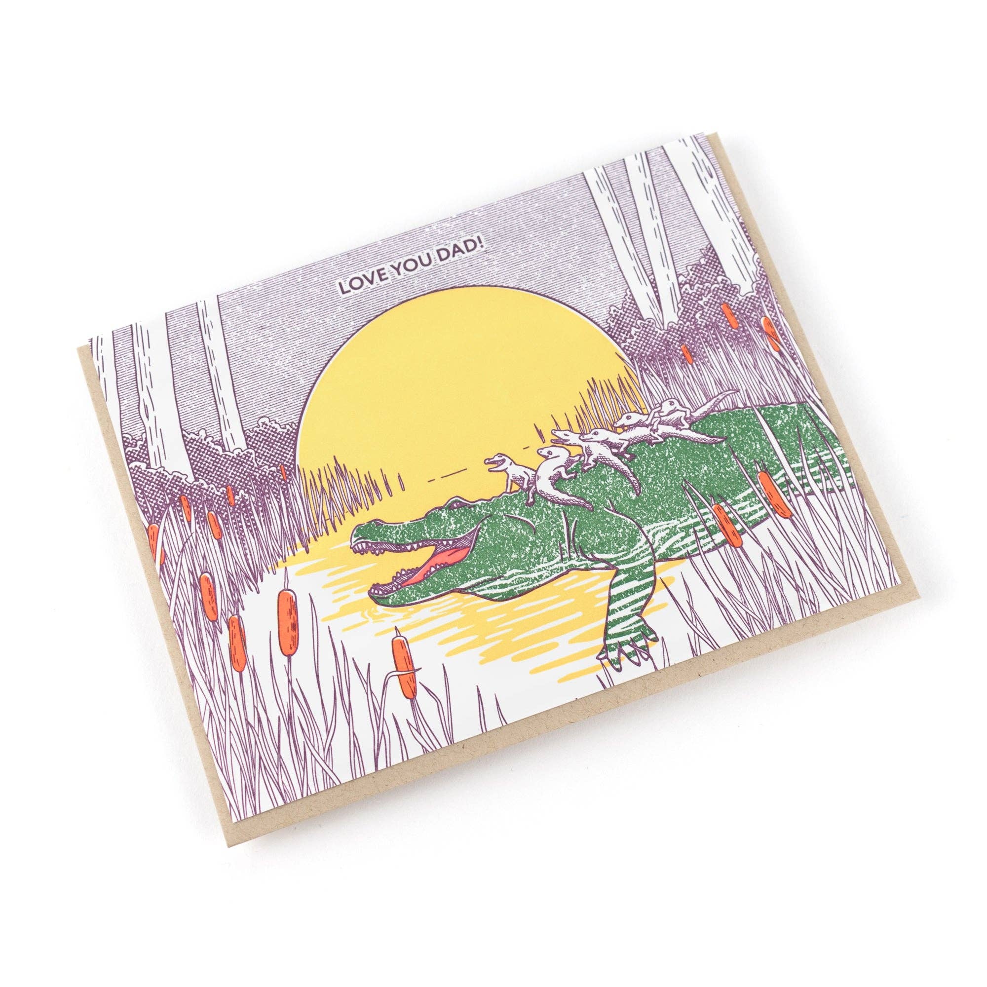 Croc Dad Father's Day Card - DIGS