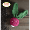 Crochet Your Veggies Radish Amigurumi Kit - DIGS