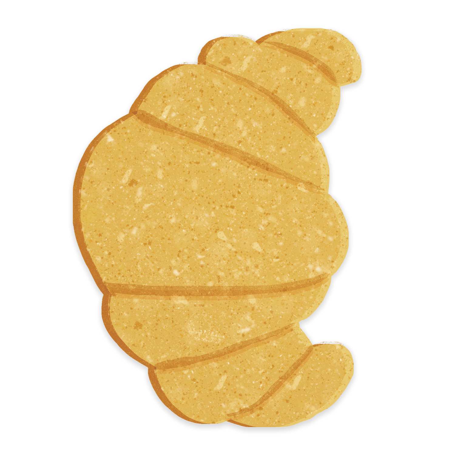 Croissant Sticker - DIGS