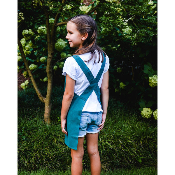 Cross Back Kids Apron - DIGS