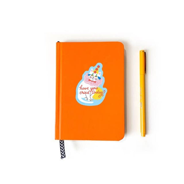 Crying Clown Cat Sticker - DIGS