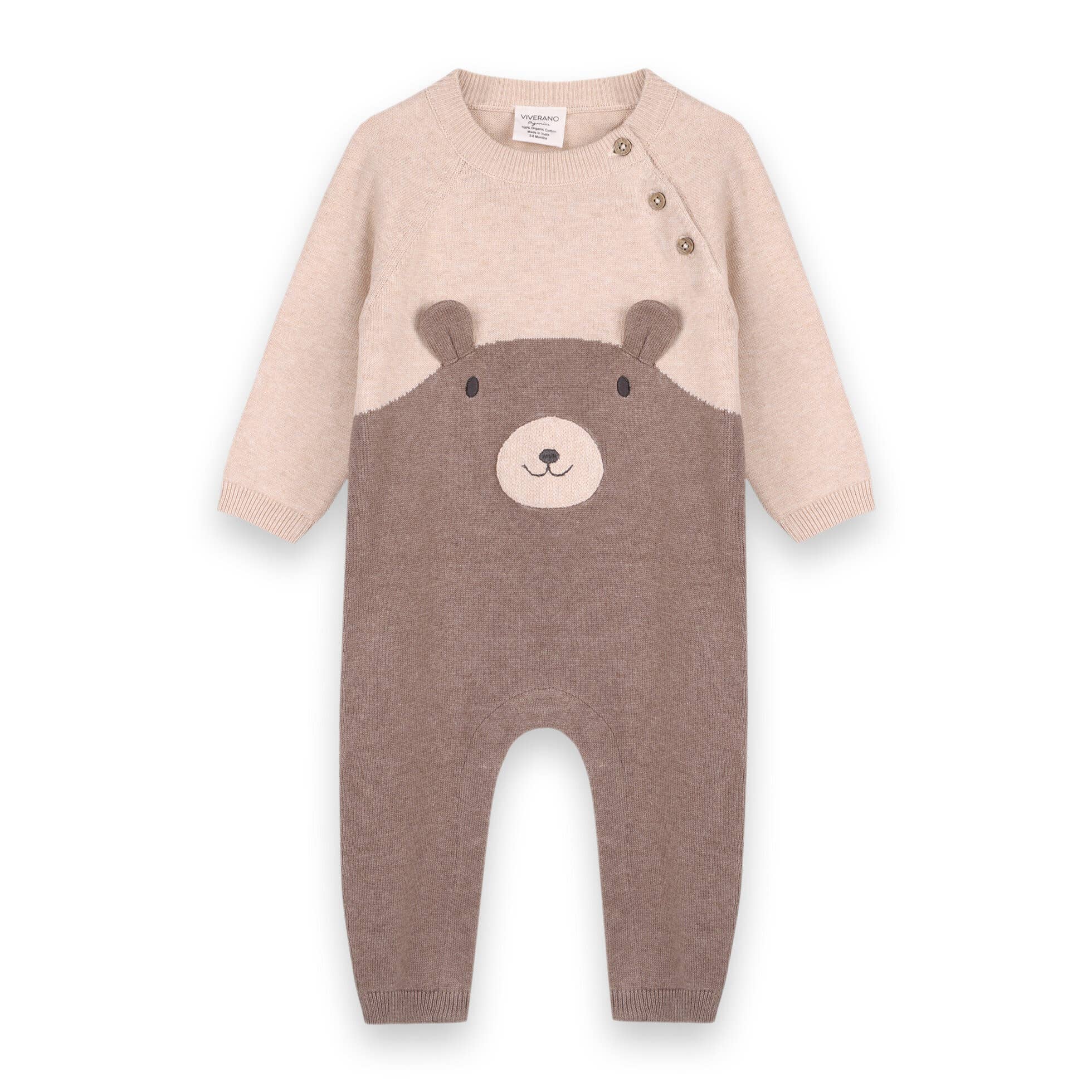 Cuddly Bear Sweater Knit Jumpsuit - DIGS