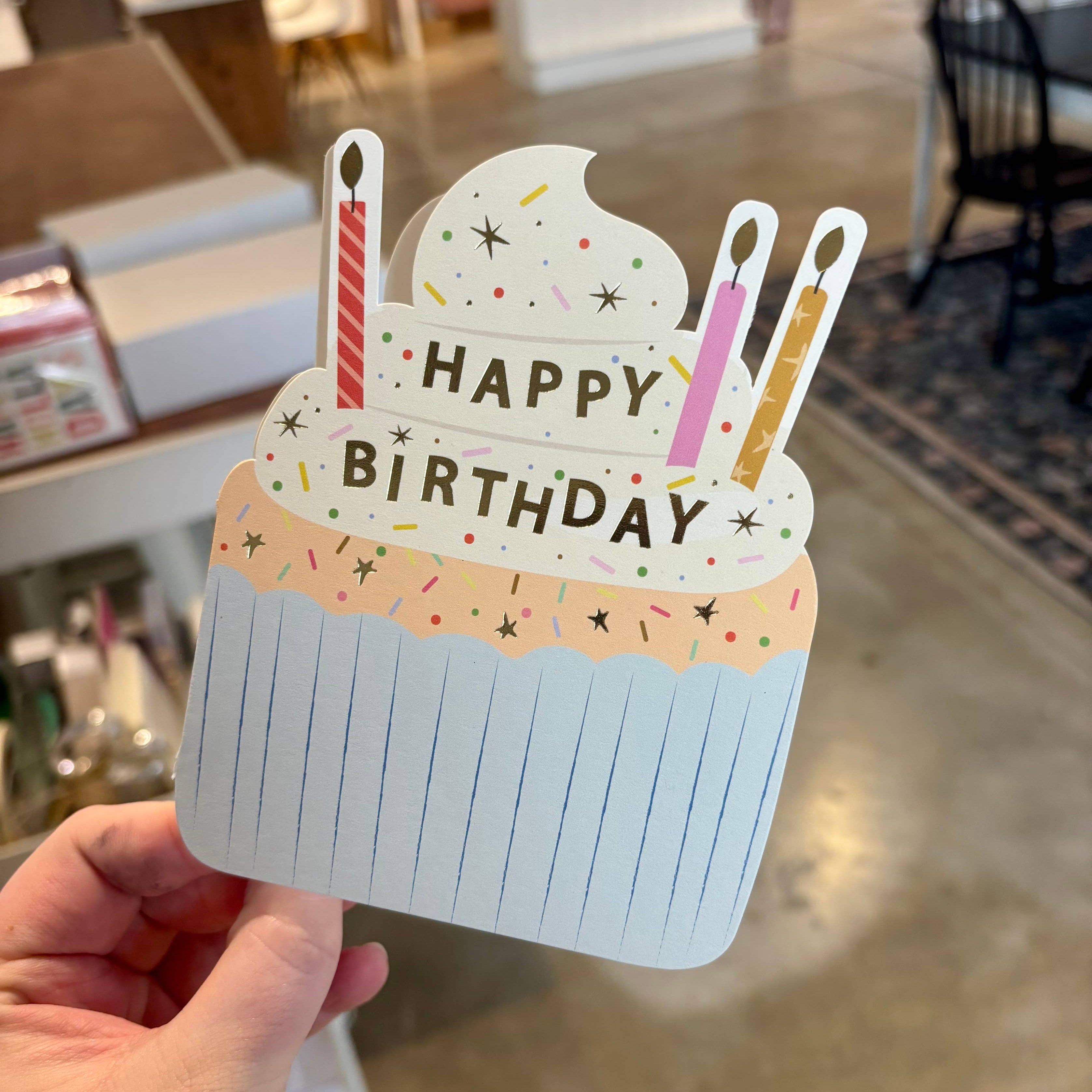 Cupcake Birthday Card - DIGS
