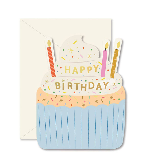 Cupcake Birthday Card - DIGS