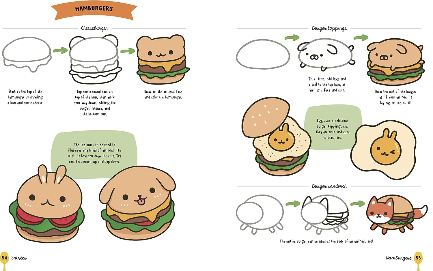 How To Draw Cute Food