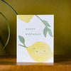 Lemony Birthday Card