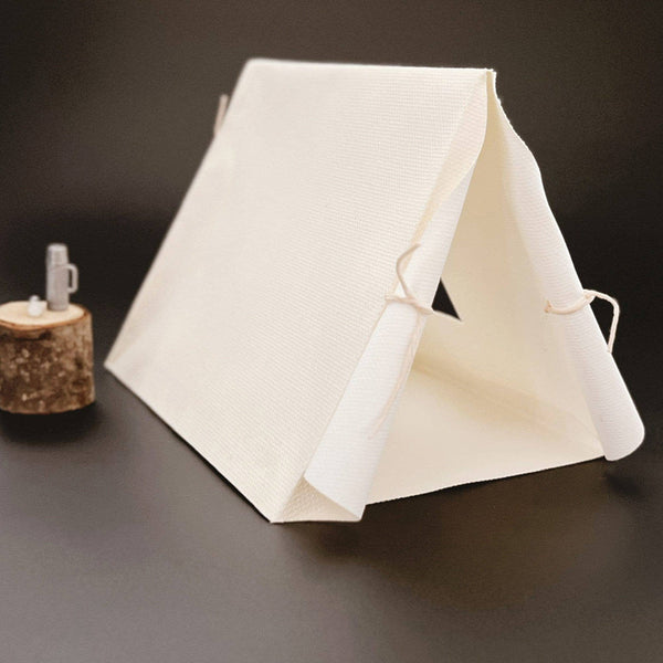 Miniature Canvas Doll Camping Tent