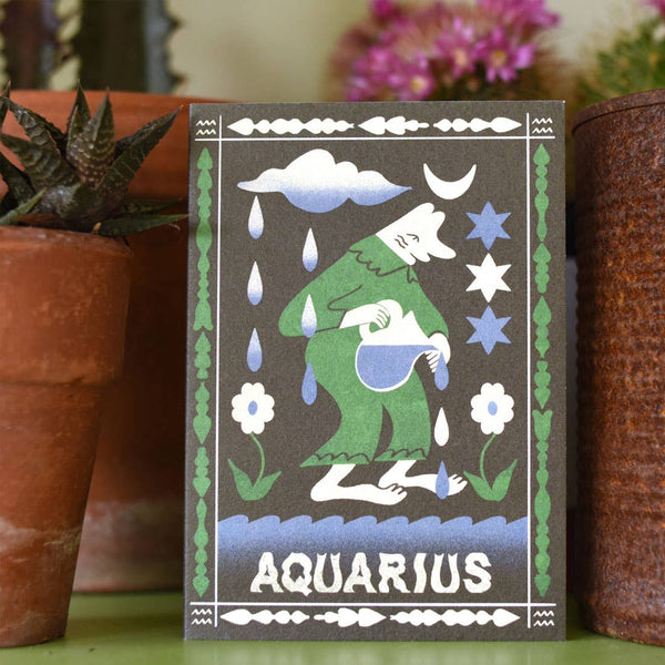 Aquarius Mini Card