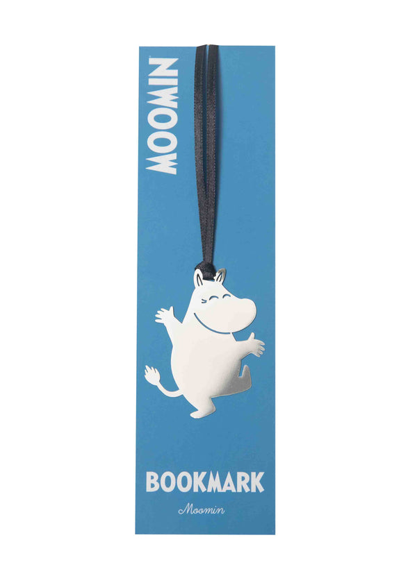 Blue Moomin Metal Bookmark