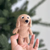 Dachshund Dog Finger Puppet - DIGS