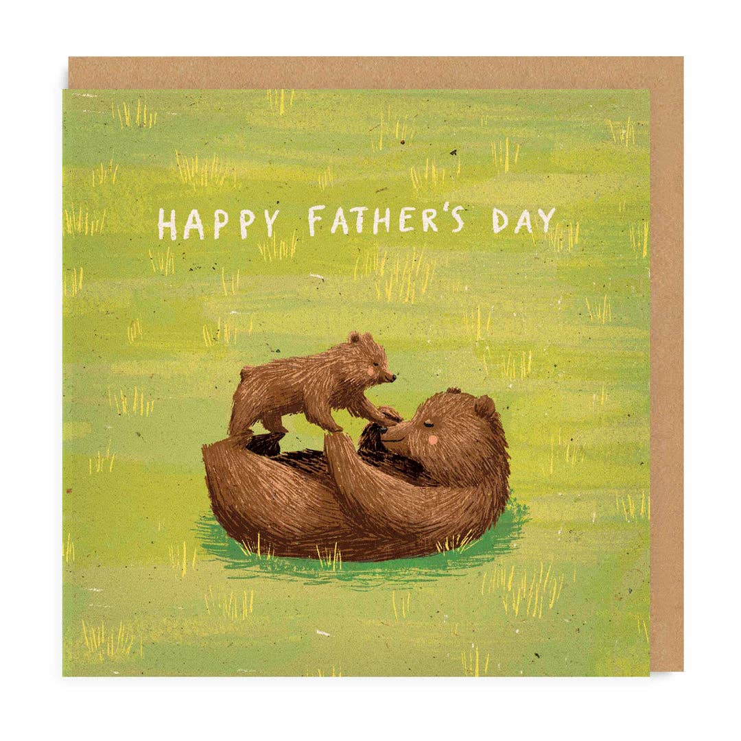 Dad & Cub Father's Day Card - DIGS