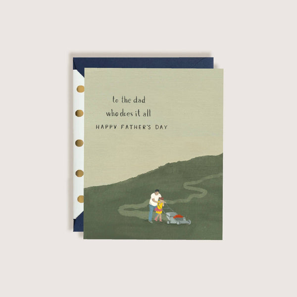 Dad Does It All Father's Day Card - DIGS