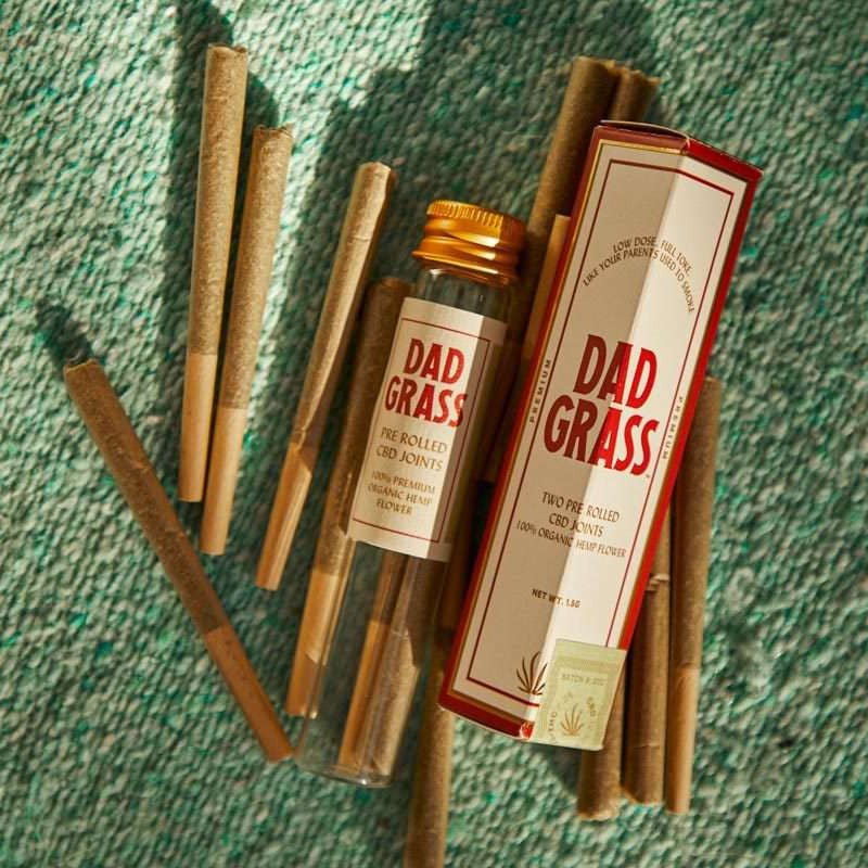 Dad Grass Pre Rolled Hemp CBD Twoobie - DIGS