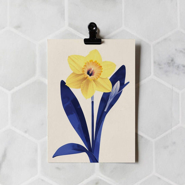 Daffodil Greeting Card - DIGS
