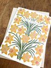 Daffodils Little One Baby Card - DIGS