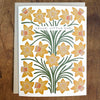 Daffodils Little One Baby Card - DIGS