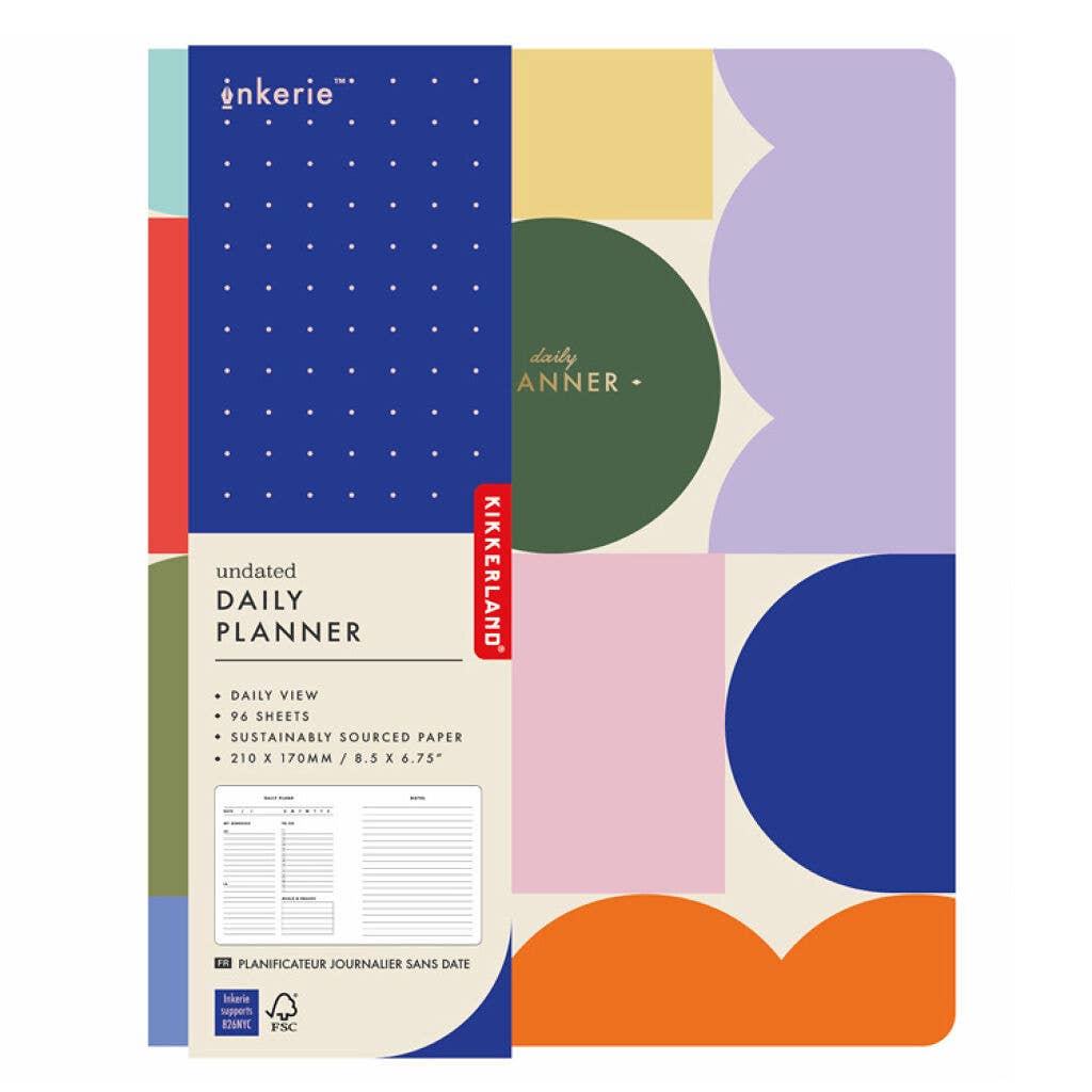 Daily Planner - Undated - DIGS