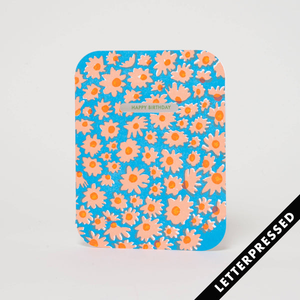 Daisy Patch Birthday Card - DIGS