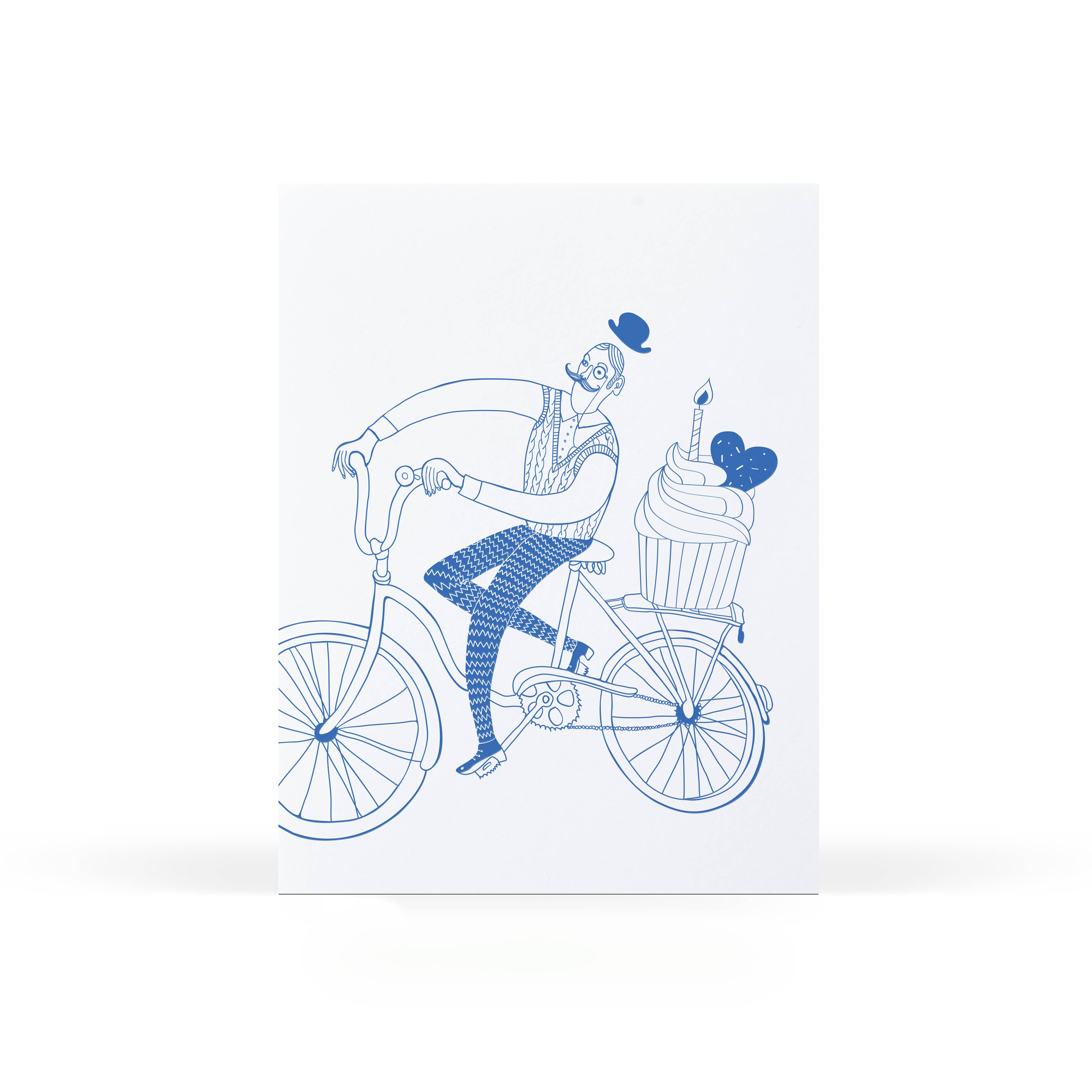 Dandy Bike Birthday Card - DIGS