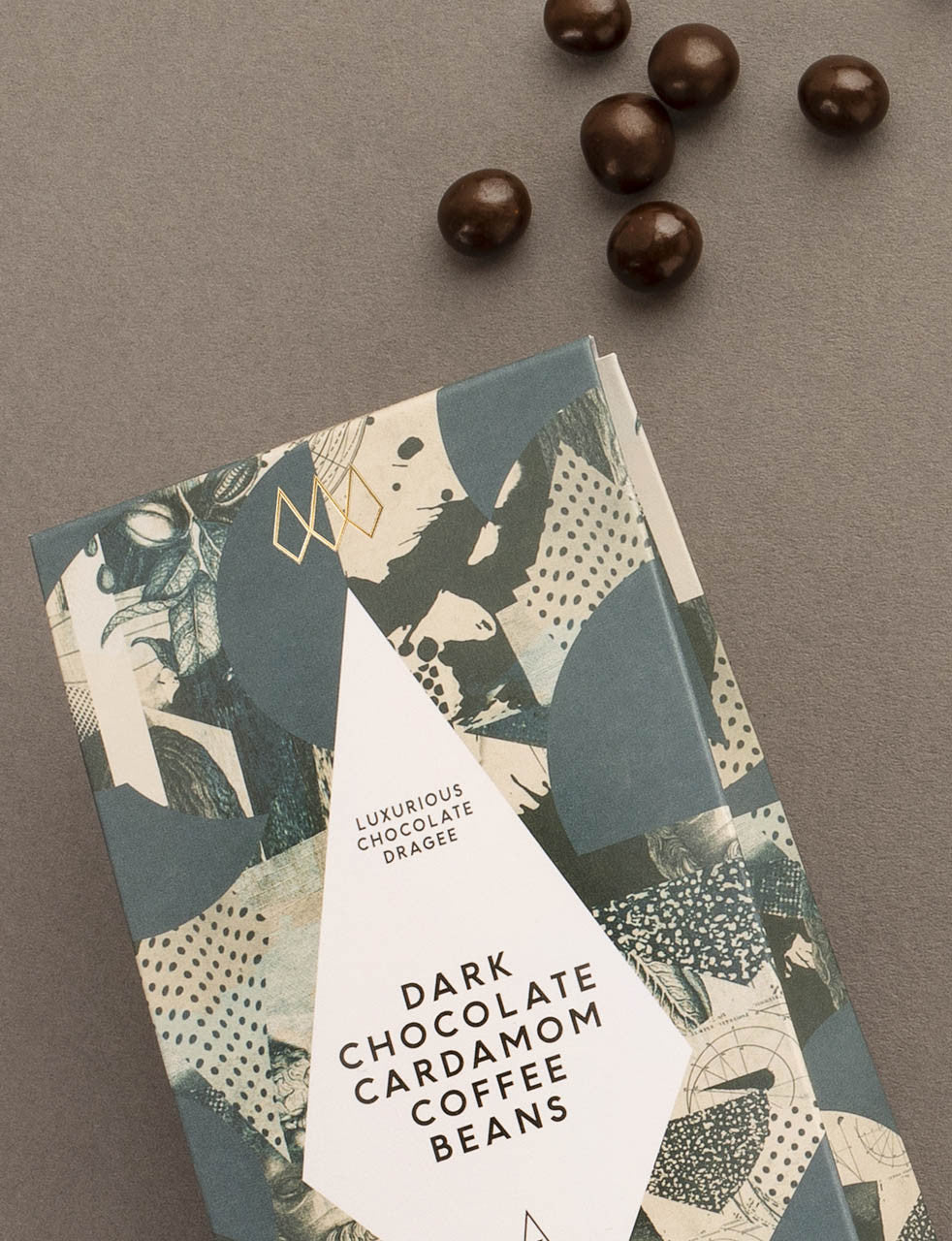 Dark Chocolate Cardamom Coffee Beans Dragee - DIGS