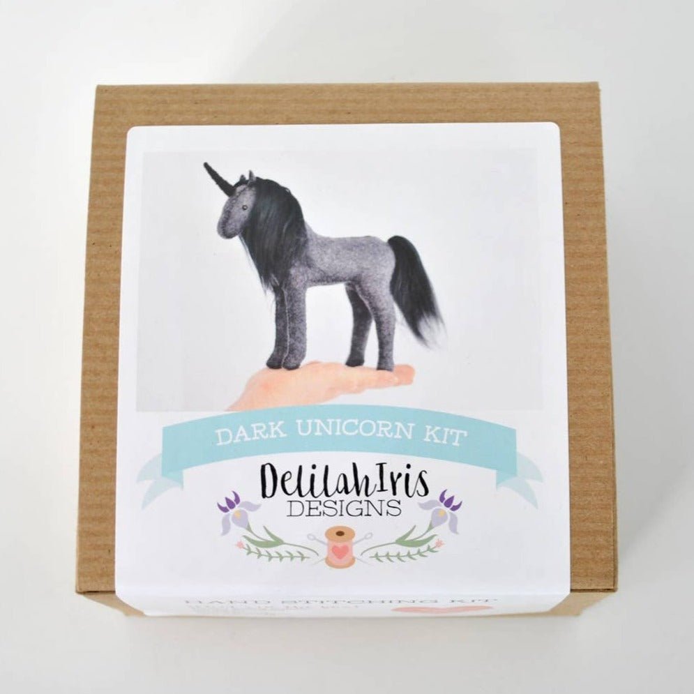 Dark Unicorn Felt Craft Kit - DIGS